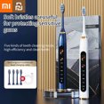 thumbnail image 2 of Cepillo de dientes eléctrico sónico Xiaomi Youpin con 5 modos de blanqueamiento dental, recargable por USB, IPX7, resistente al agua, juego de cepillo de dientes eléctrico para adultos, 2 of 5