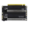 thumbnail image 3 of PCIe 3.0 X16 to X8X8 Expansion Card with Heightened SATA Interface, 3 of 5