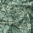 thumbnail image 5 of Ambesonne Abstract Valance Pack of 2, Curly Drops Natural Tones, 54"X12", Pale Green Jade Green, 5 of 5