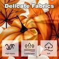 thumbnail image 3 of Maple Ieaf Pumpkin with Unique Patterns Covers - Set of 2 Throw Pillows for Home Decor - Available in 16x16, 18x18, 20x20 Inches for Various Occasions, 3 of 6