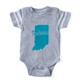 thumbnail image 1 of CafePress - 3 Indiana - Cute Infant Baby Football Bodysuit, 1 of 1