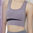 thumbnail image 4 of Sonducket Camiseta sin mangas resistente a los golpes, cómoda carpeta de pecho, correas roscadas anchas, carpetas de pecho para correr, Ropa interior Azul oscuro, 4 of 6