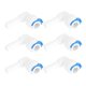 thumbnail image 3 of Water Purifier Connectors Plastic Hose Connector Seamless Connection Plumbers 6Pcs, 3 of 4