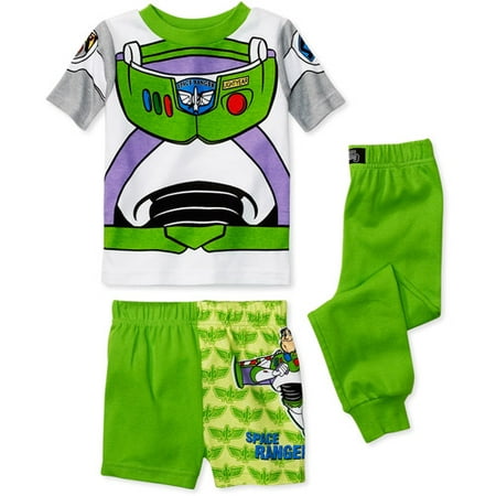Disney - Disney - Baby Boys' 3-Piece Buzz Lightyear Pajamas - Walmart.com