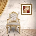 thumbnail image 3 of Verbeek-Van Den Broek 20x20 Gold Ornate Wood Framed with Double Matting Museum Art Print Titled - Shimmering Bloom, 3 of 4