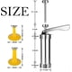 thumbnail image 2 of Cookie Maker,cookie Gun,stainless Steel Biscuit Press Spritz Cookie Press Gun With 20 Cookie Discs A, 2 of 5