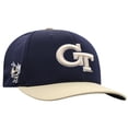 thumbnail image 2 of Men's Top of the World True Navy Georgia Tech Yellow Jackets Reflex Two-Tone Flex Hat, 2 of 3