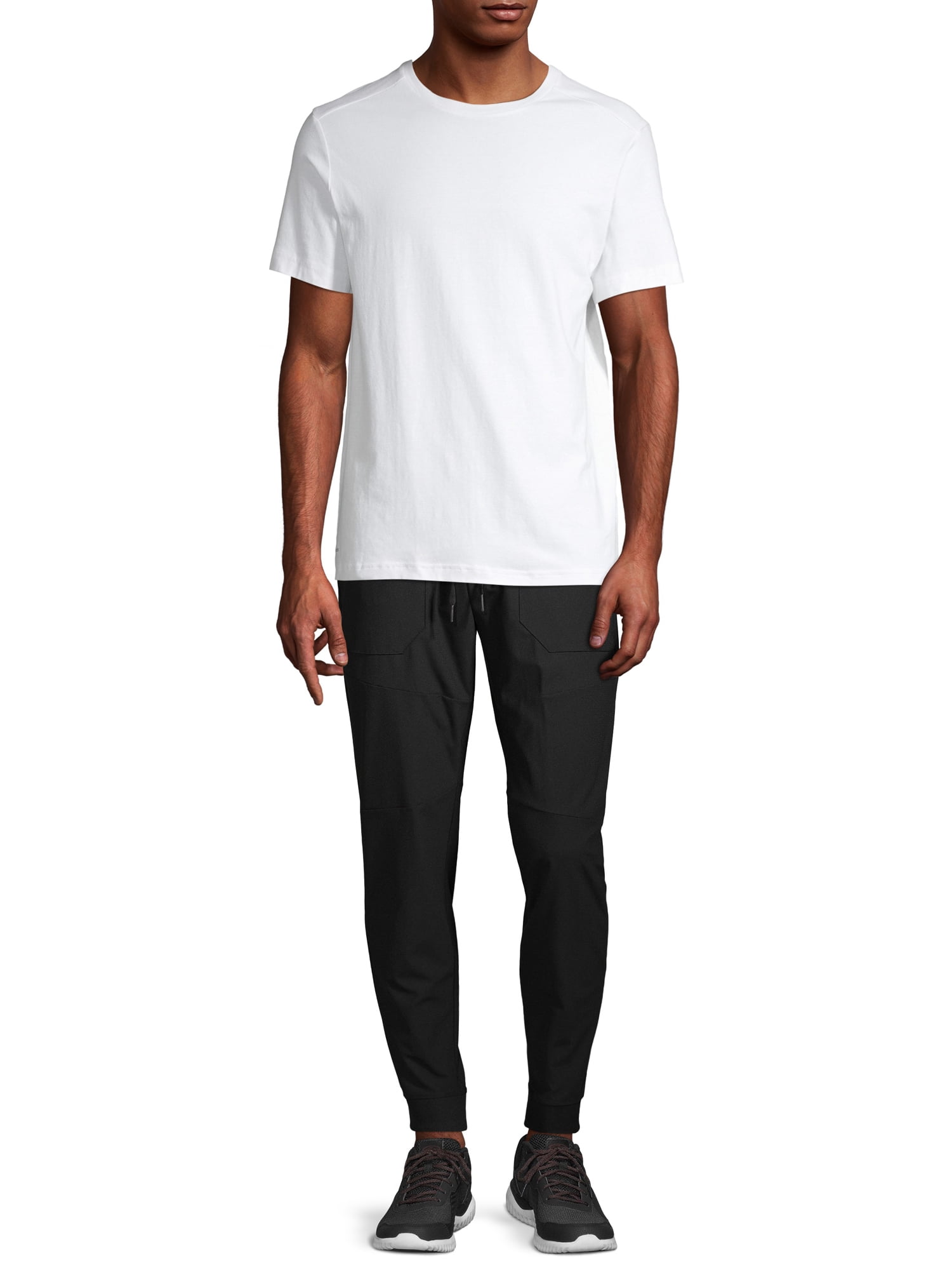 Athletic Works Men's and Big Men's Tri Blend Active T-Shirt, up to 5XL