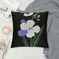 thumbnail image 2 of Qinduosi  Cute Chinchilla Cushion Covers for Adult Grey Cats Throw Pillow Covers Colourful Leaves Floral Pillow Covers Wild Animal Decorative Pillow Covers Reversible Soft  White, 2 of 5