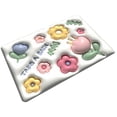 thumbnail image 1 of yuksok Salle de Bain Mat Fleur Rapide Sec Résistant Mignon Enfants 3D Visuel Anti Glissement Absorbant StyleC, 1 of 8
