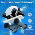 thumbnail image 4 of Ausono Cordless Automatic In Ground & Above Ground Swimming Pool Cleaner, 4 of 8