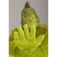 thumbnail image 3 of The Grinch Adult Plus Size Deluxe Jumpsuit with Latex Mask, 3 of 5