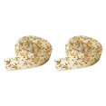 thumbnail image 1 of Advancent Pegatinas ostentosas, cadena de diamantes de imitación con purpurina, decoración de cristal de resina, decoración de cuentas, tira de taladro Oro de color 1 yarda 0.5 cm de ancho 2piezas Advancent CBP364129, 1 of 6