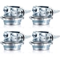 thumbnail image 1 of EcoNesxp Clip Cable Connector Inch 3/4 for Metal Conduit Protection Cable Wire Electrical Box Silver Zinc Silver 4pcs, 1 of 5