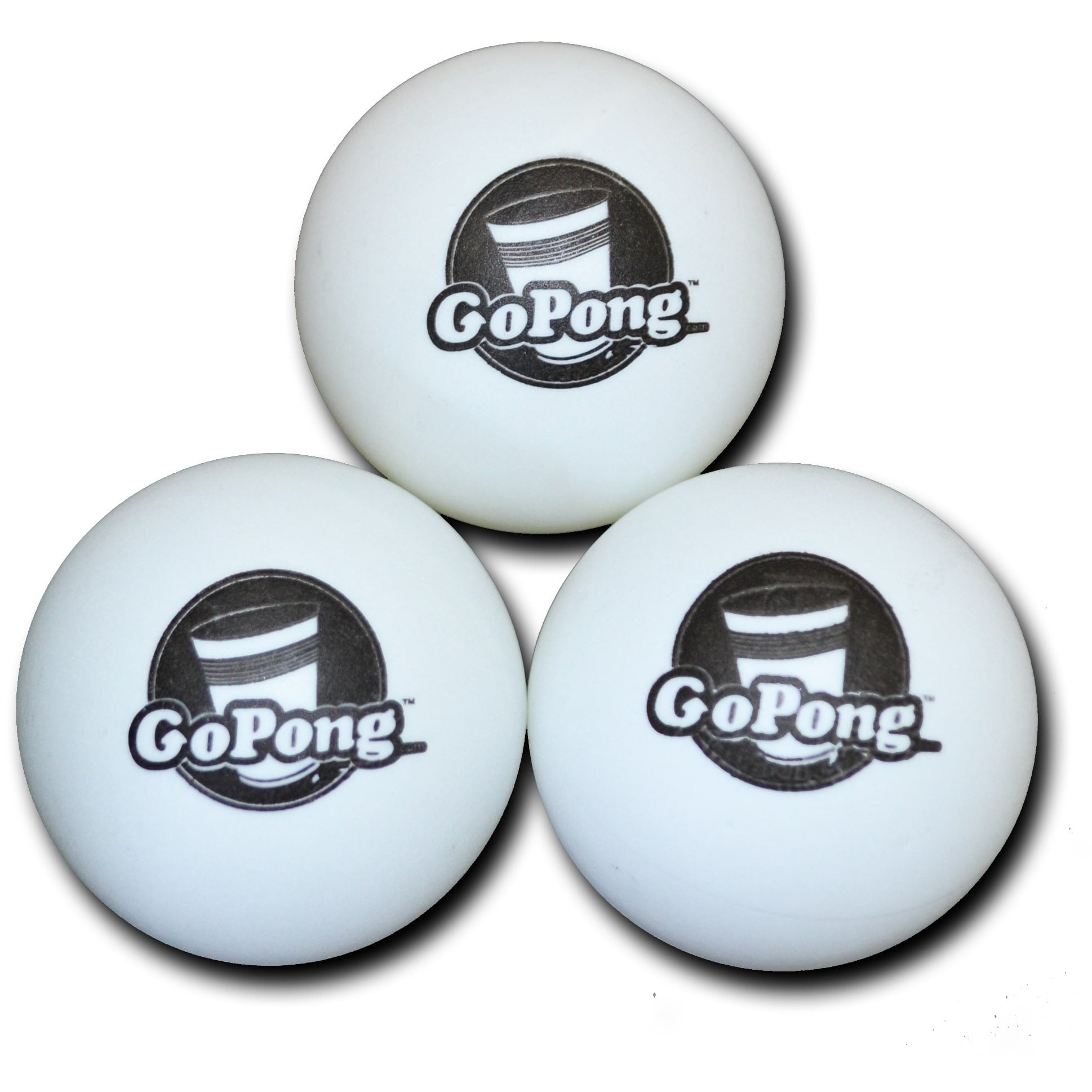 GoPong Official Beer Pong Balls Pack of 36 White 