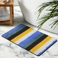 thumbnail image 3 of Experience Luxury with 20x32in Non-Slip Bathroom Rugs Bath Mat - Fluffy Soft Microfiber Shower Rug, Quick Dry, Machine Washable for Bathroom and Shower, 3 of 5
