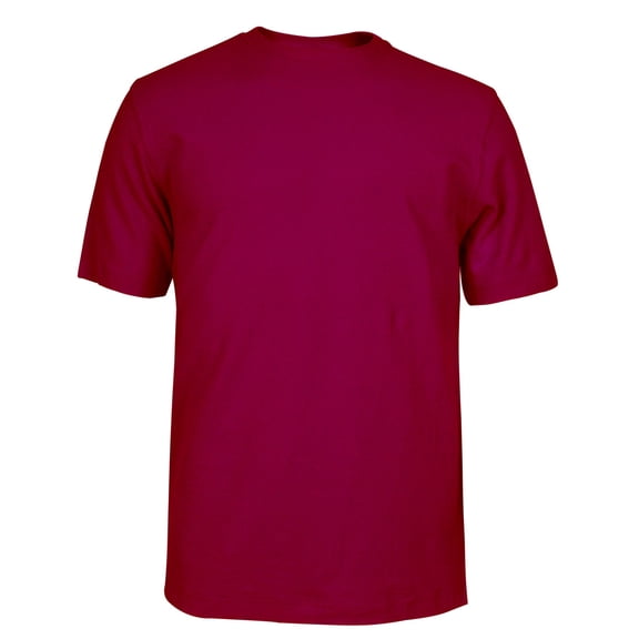 Monterey Club Men's Cotton Solid Crew Shirt #3316