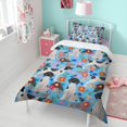 thumbnail image 4 of German Shorthaired Pointer Dog and Flower Duvet Cover and Pillowcase Set for Single Bedding, Bedroom Accessories for Kids Teens, 4 of 5