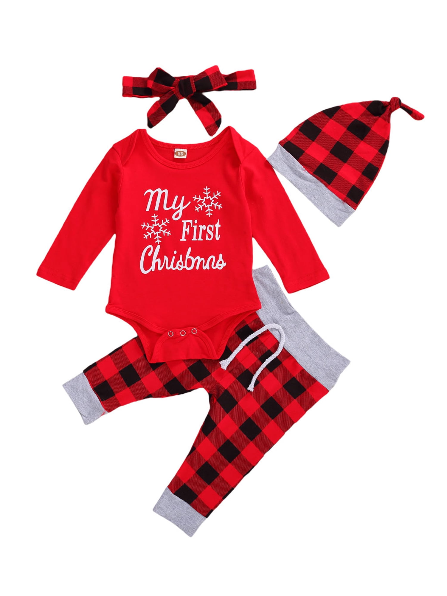 tartan baby trousers