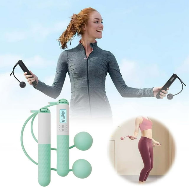 Oliegs Heated Blanket With Counter ( With/Without Rope) Skipping Relativelk For Adults Weighted With Counter Chocolate