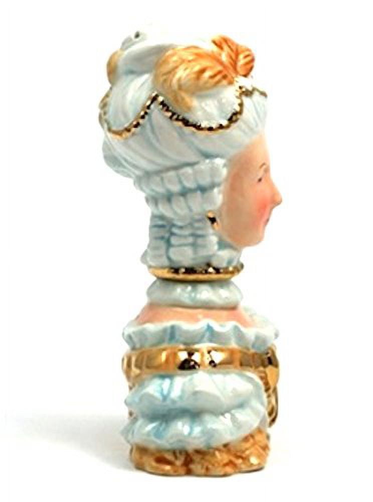 180 Degrees Ceramic Marie Antoinette Salt And Pepper Shaker In Gift Box