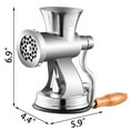 VEVORbrand Hand Operated Meat Grinder 304 Stainless Steel Manual Meat Grinder Multifunction