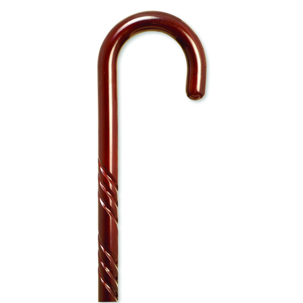Mobility Aid Cane Maple Tourist 3 Spirals, 1 ea