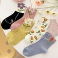 thumbnail image 4 of Cute Cotton Socks for Women and Girls - Novelty Ankle Athletics Sock, 4 of 18