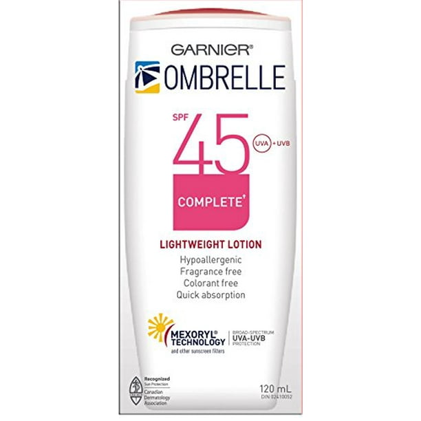 Ombrelle Complete Sunscreen Lotion SPF 45 120ml / 4.1 Oz Walmart.ca