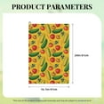 thumbnail image 4 of Kdxio Colorful Vegetables Pattern Golf Towel (24" X 16") with Carabiner Clip - The Convenient Golf Cleaning Towel, 4 of 8