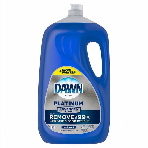 Dawn Platinum Advanced Power Liquid Dish Soap 90 fl oz