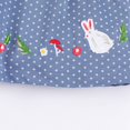thumbnail image 7 of Girls Easter Dress Short Sleeve Ruffle Kids Tutu Dress Cute Bunny Print Tunic Summer Dresses Party Tulle T-Shirt Dress 4-5 Y, 7 of 7