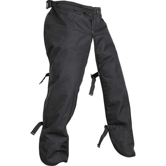 Husqvarna 531309503 Grey Classic Chainsaw Chaps Protective Legs Adjustable Waist up to 38"
