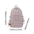 thumbnail image 2 of Mochila escolar con libro de dibujos animados con colgante, mochila informal Kawaii, mochila para adolescente, 2 of 9