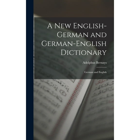 A New English-German and German-English Dictionary (Hardcover)