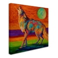 thumbnail image 2 of Trademark Fine Art 'Howl' Canvas Art by Marion Rose, 2 of 3