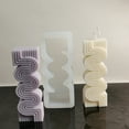 thumbnail image 2 of Inteprter Velas y jabón llamativos, estilo en forma de S, Gel de sílice, suaves y flexibles, 2 uds. Artesanía, 2 of 6