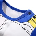 thumbnail image 4 of WIBACKER Baby Infant Boy Armor Printed Outfits 100% Cotton Newborn Boy Cosplay Party Jumpsuit Halloween Christmas Rompers, 4 of 8