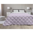 thumbnail image 1 of Abstract Down Alternative Comforter, Houndstooth Motif Retro Fashion Scottish Traditional Hipster Design, Microfiber Quilt for All Season, 5 Sizes, Lime Green and Dark Teal, by Ambesonne, 1 of 3