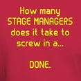 thumbnail image 3 of CafePress - Stage Managers Screw Done Dark T Shirt - Men's Classic Graphic Cotton T-Shirt, 3 of 4