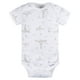 thumbnail image 3 of Gerber Essentials Pañalero body bebé blanco gris algodón conjunto cómodo, 3 of 5