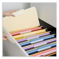 thumbnail image 4 of Universal UNV16123EE 2-Ply 1/3-Cut Assorted Top Tab File Folders - Legal Size, Manila (100/Box), 4 of 4