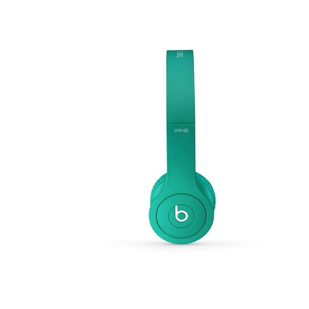 Restored Beats by Dr. Dre Solo Drenched in Teal Wired On Ear Headphones MH9K2AM/A (Refurbished) - Walmart.com