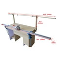 thumbnail image 2 of High Speed Automatic Textile Fabric End Cutter Cloth Cutting Machine with 86 Inch Rail and Digital Counter 220V, 2 of 11