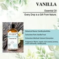 thumbnail image 5 of 3.38 Fl Oz Vanilla Essential Oil for diffusers, humidifiers, Home fragrances, DIY Skincare, soap Making, DIY Candle Making, Relaxation, Yoga, and Meditation, 5 of 7