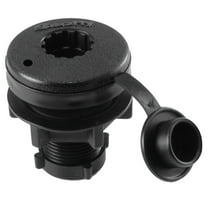 Scotty Compact Round Threaded Flush Deck Mounting Bracket