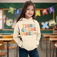 thumbnail image 2 of TJAZFJPA Baby Girl Sweatshirt Kids Boys Girls Autumn Winter School Season Kindergarten Letter Printed Long Sleeve Hoodie Warm and Comfortable Tops Children's Clothing Streetwear Hoodies 6-7 Years, 2 of 4