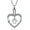 Feet-Silver, variant on Heart Cremation Urn Jewelry Heart Shape Urn Necklaces for Ashes Memorial Mini Keepsake Gifts