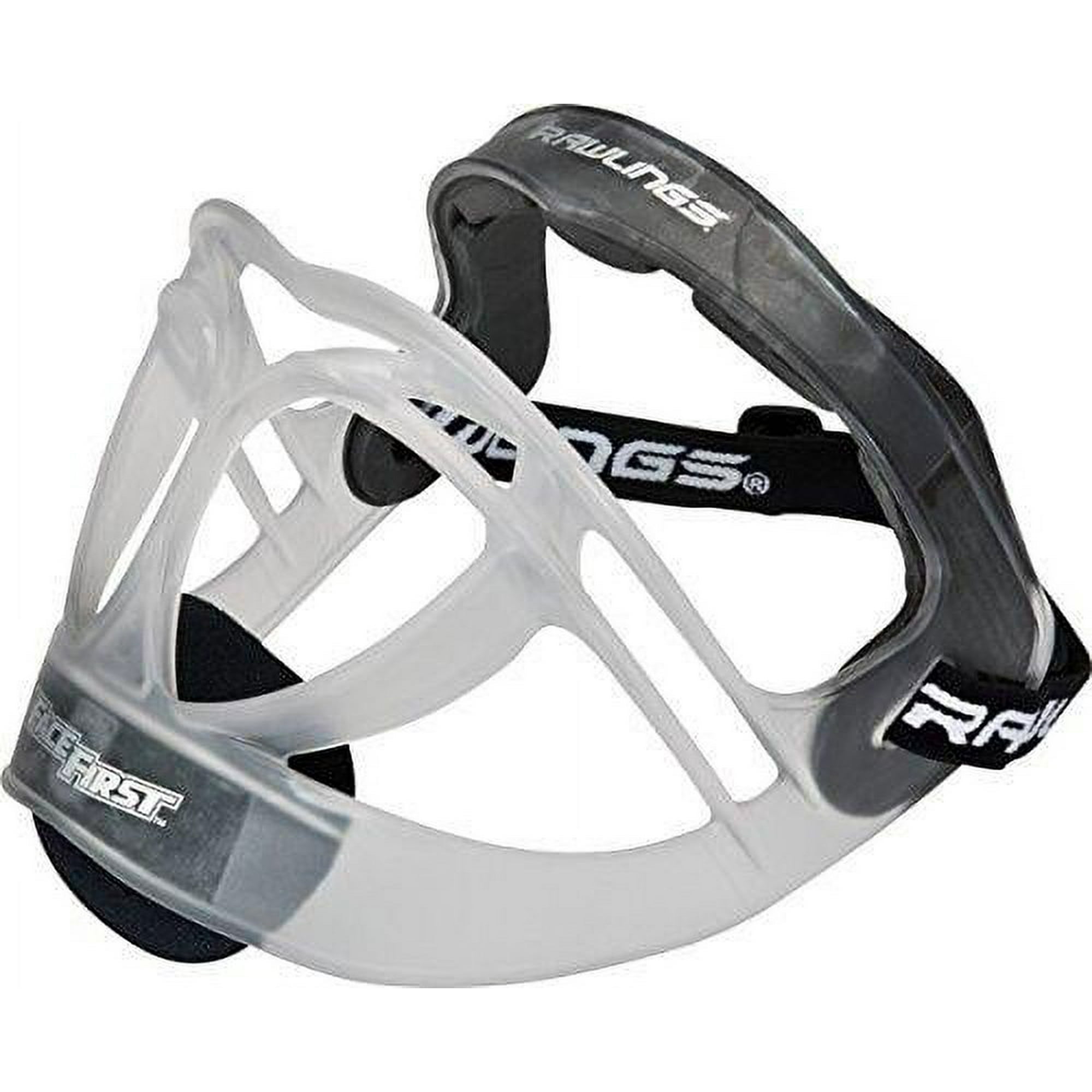 Rawlings Face First Softball Fielders Mask, Black/Clear