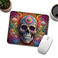 thumbnail image 3 of Psychedelic Sugar Skull Day of the Dead Mouse Pad Low Profile Gaming Mat, 3 of 7